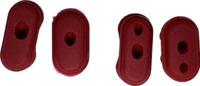 Red silicone plugs kit for M365